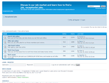 Tablet Screenshot of jobssearchboard.com